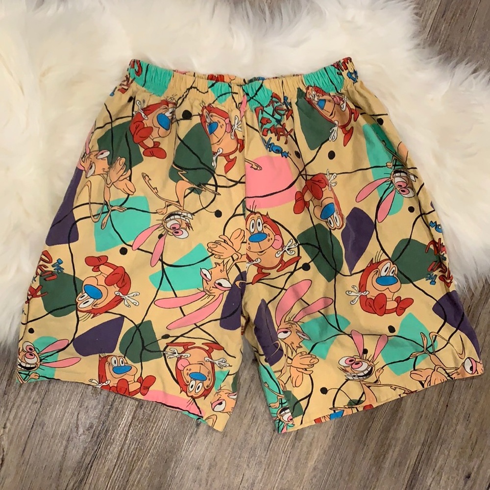 Vintage Ren and Stimpy 90s shorts